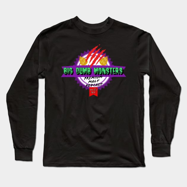 BDM Beer Long Sleeve T-Shirt by Big Dumb Monsters